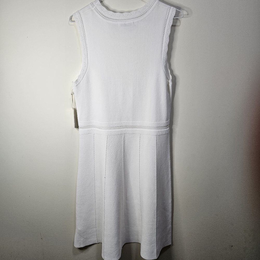 Dex Size Large White Summer Dress New with Label Ready to wear - Picture 3 of 9